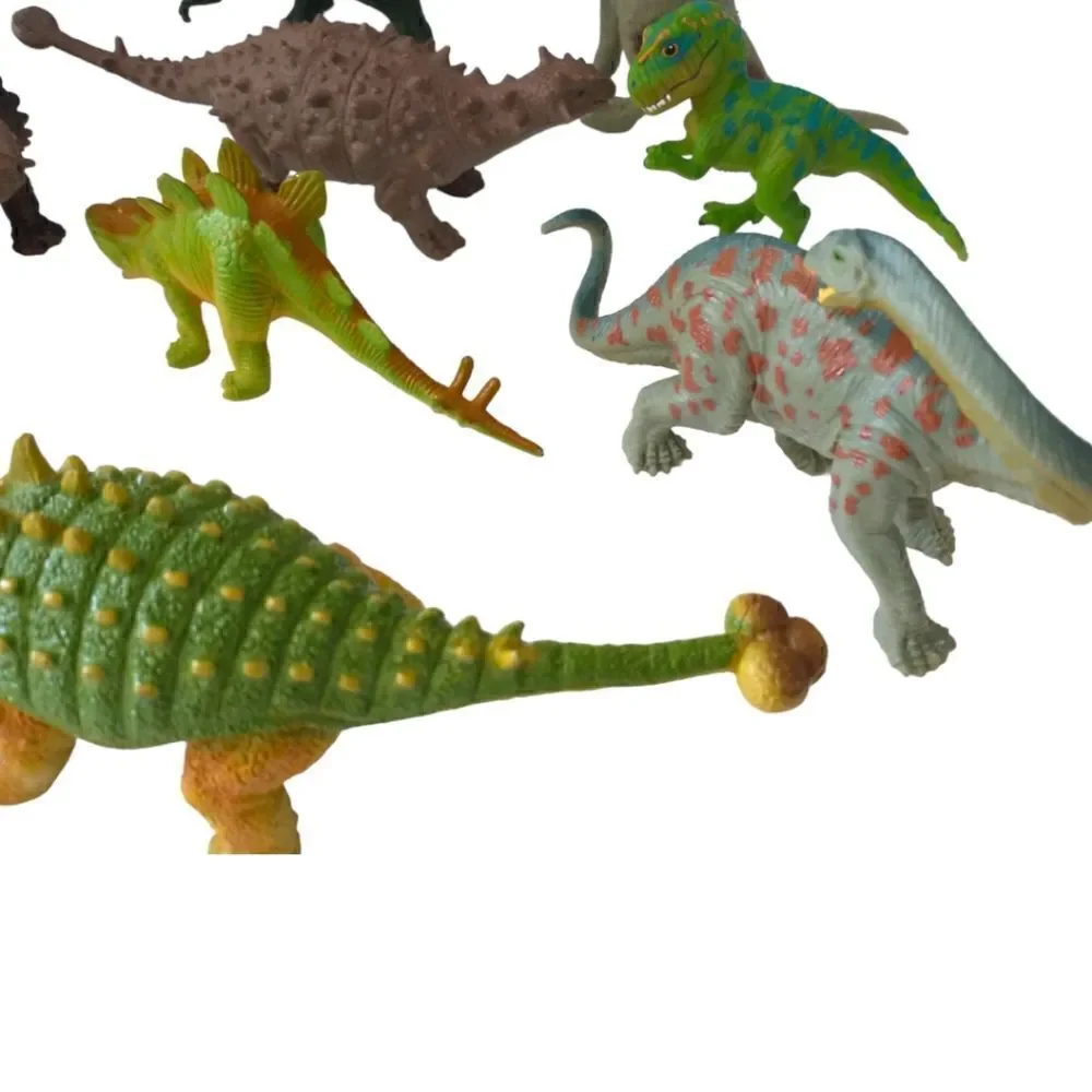 Dinosaurs Lot 14 Play Hard Plastic Vintage to Now Dinos Some Geoworld Safari Ltd